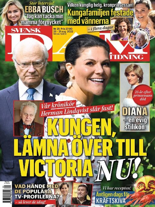 Cover image for Svensk Damtidning